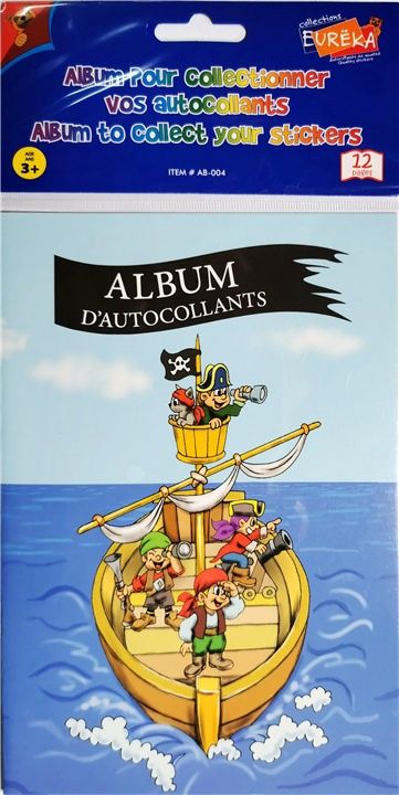 Album d&#39;Autocollants / Pirates