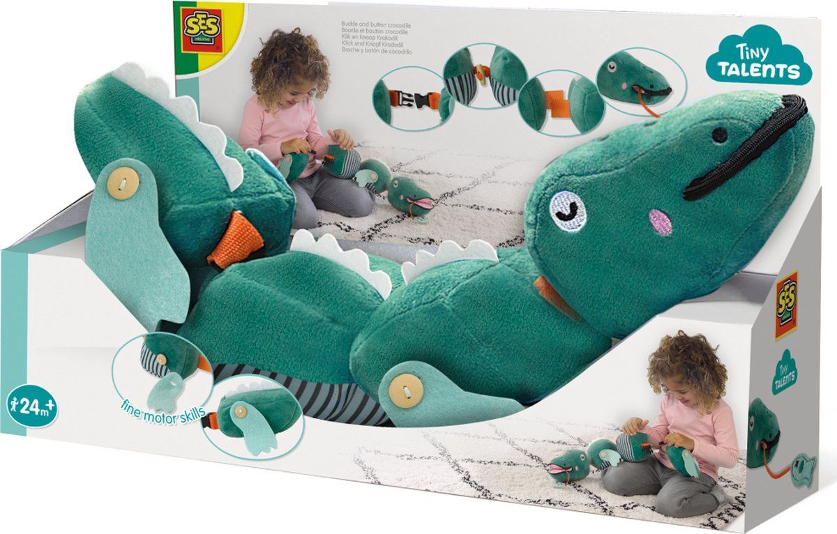 Boucle et bouton Crocodile