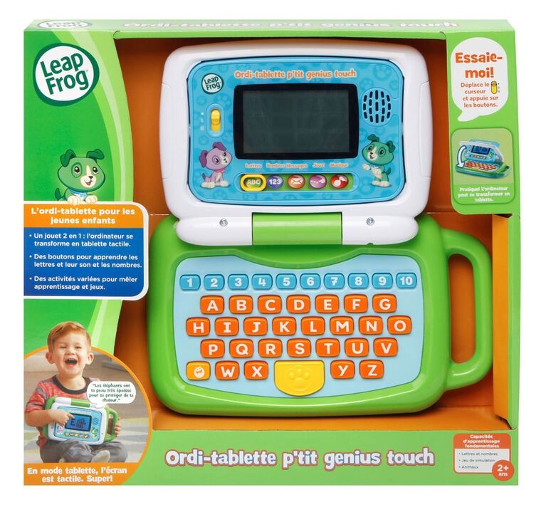 Ordi-tablette P&#39;tit Genius Touch / Vert