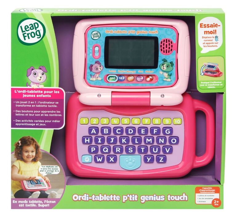 Ordi-tablette P&#39;tit Genius Touch / Rose