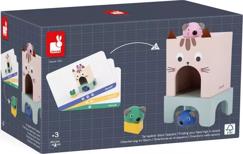 Se repérer dans l&#39;espace - Chat et Souris