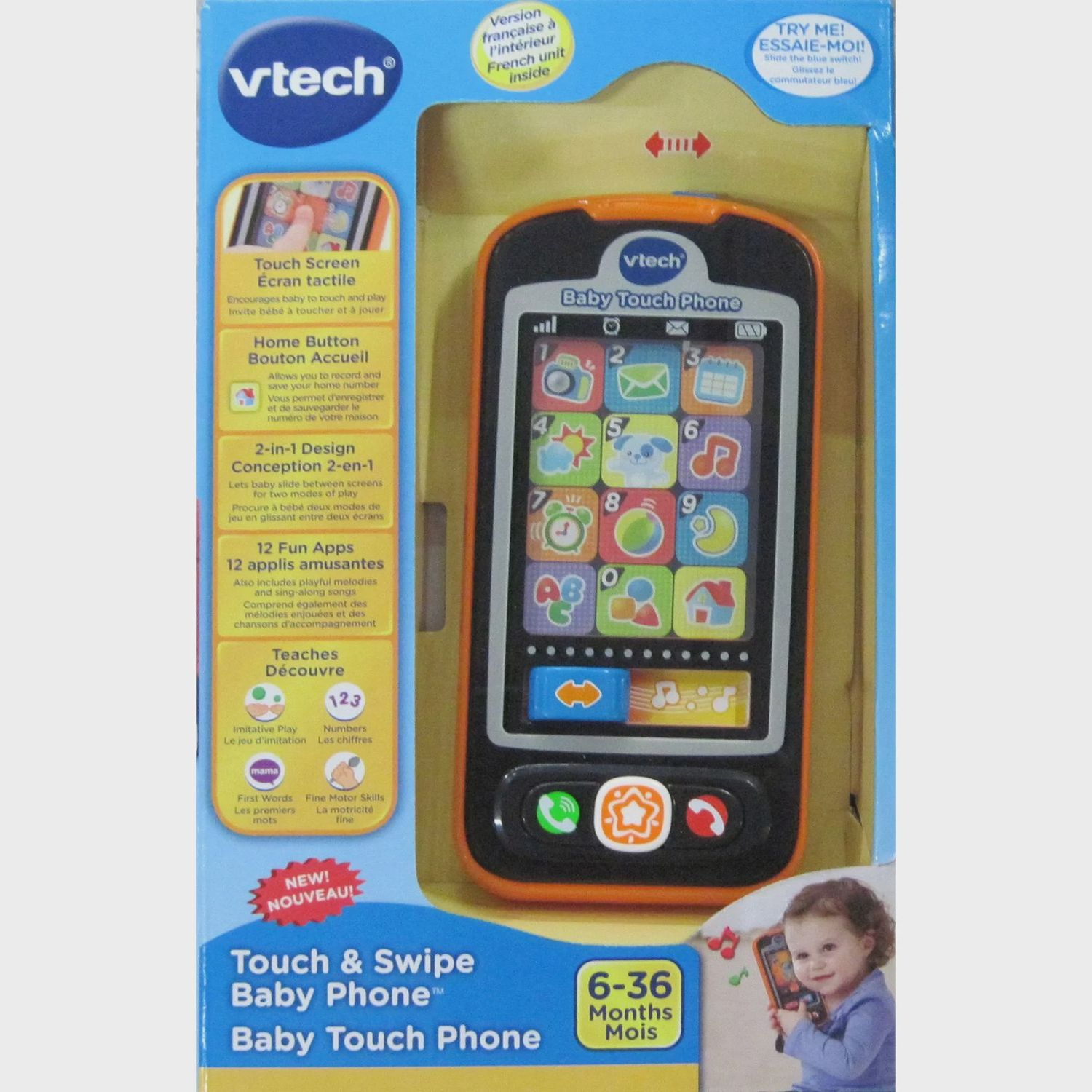 Baby touch phone