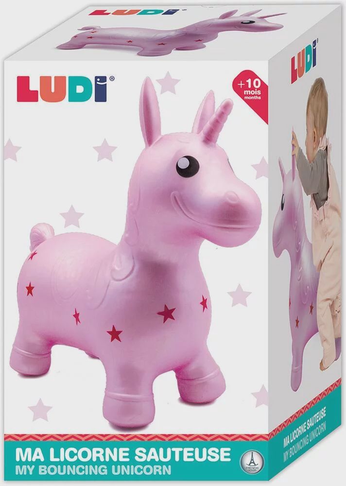Ma Licorne Sauteuse Rose