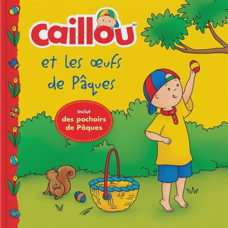 Caillou Et Les Oeufs De Paques