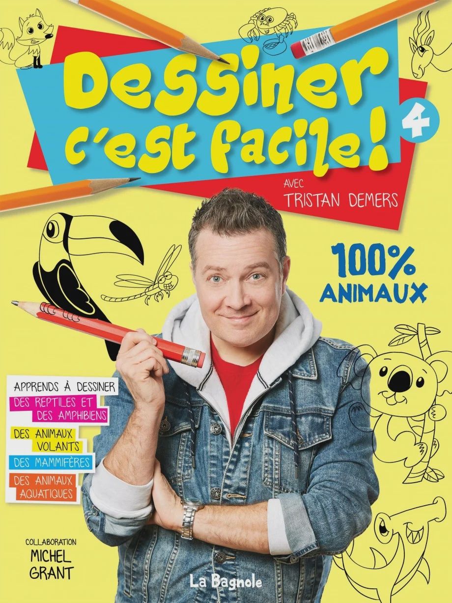 Dessiner c&#39;est facile 100% Animaux