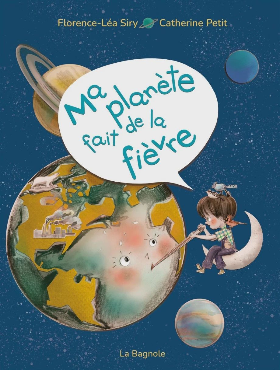 Livre Ma Planète fait de la fièvre