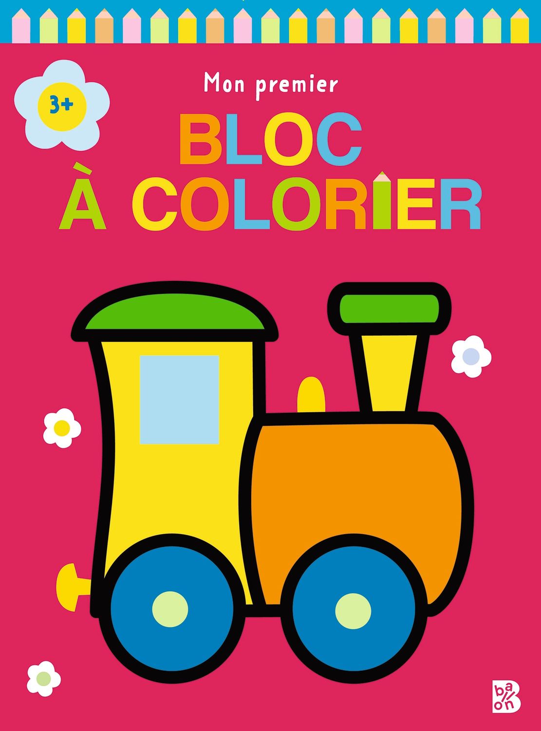 Mon Premier Bloc à Colorier - Train