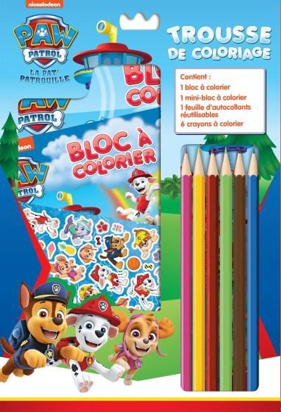 Trousse De Coloriage - Pat Patrouille