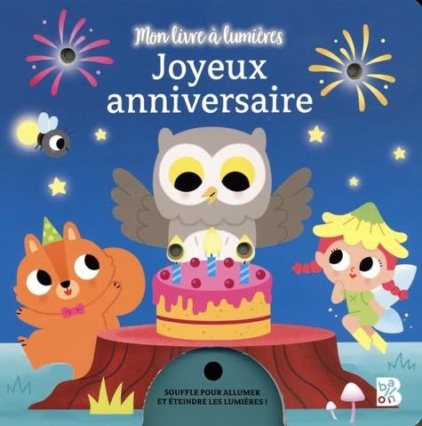 Mon Livre à Lumières - Joyeux anniversaire