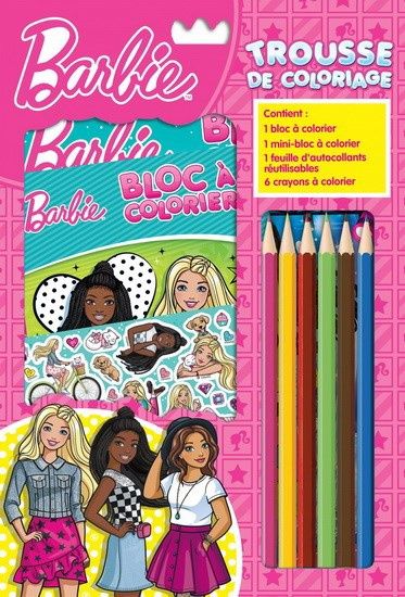 Trousse À Colorier - Barbie