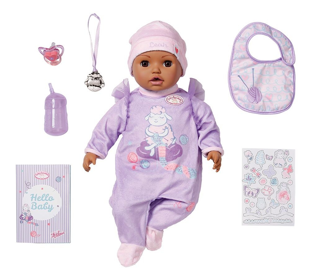 Baby Annabell - Poupée interactive Leah (43 cm)