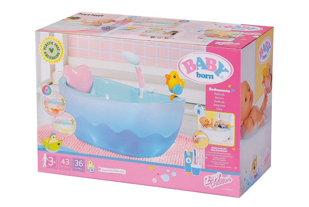 Baby Born - Baignoire Moussante Musicale