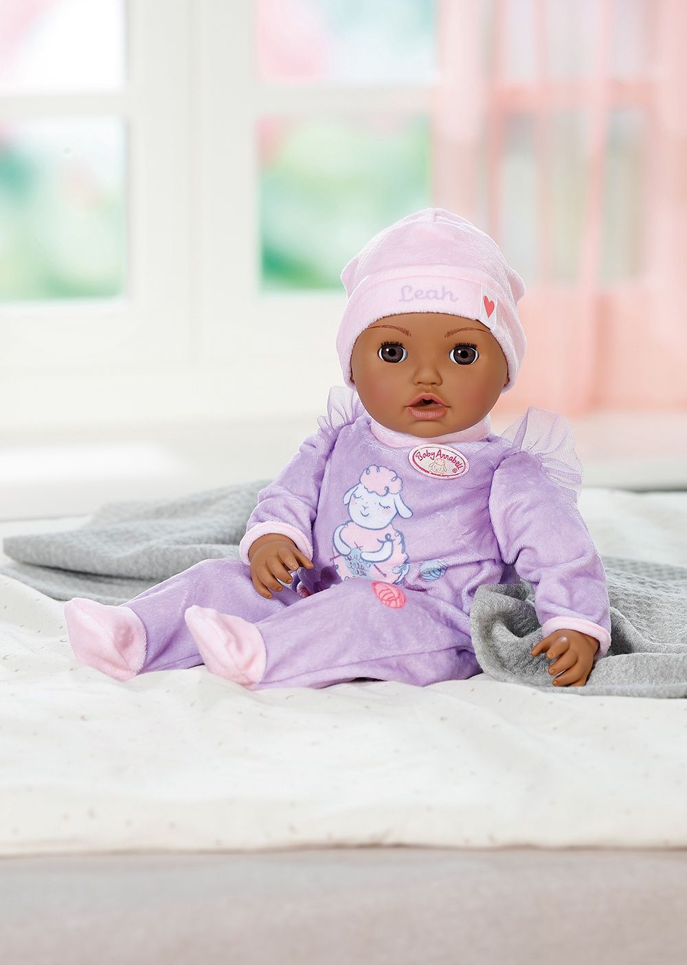 Baby Annabell - Poupée interactive Leah (43 cm)