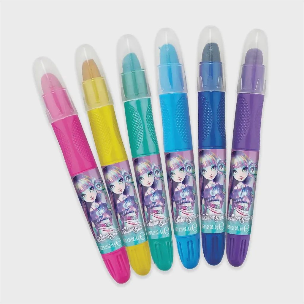 Crayons à craies scintillantes pour cheveux - Isadora