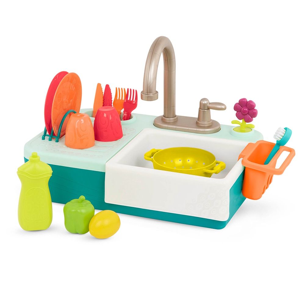 Évier &quot;Splash-N-Scrub&quot;