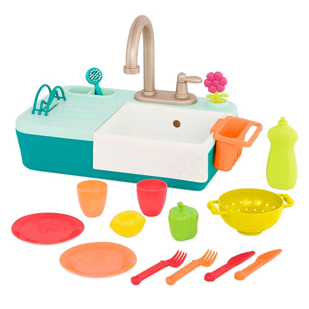 Évier &quot;Splash-N-Scrub&quot;