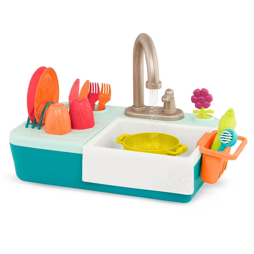Évier &quot;Splash-N-Scrub&quot;