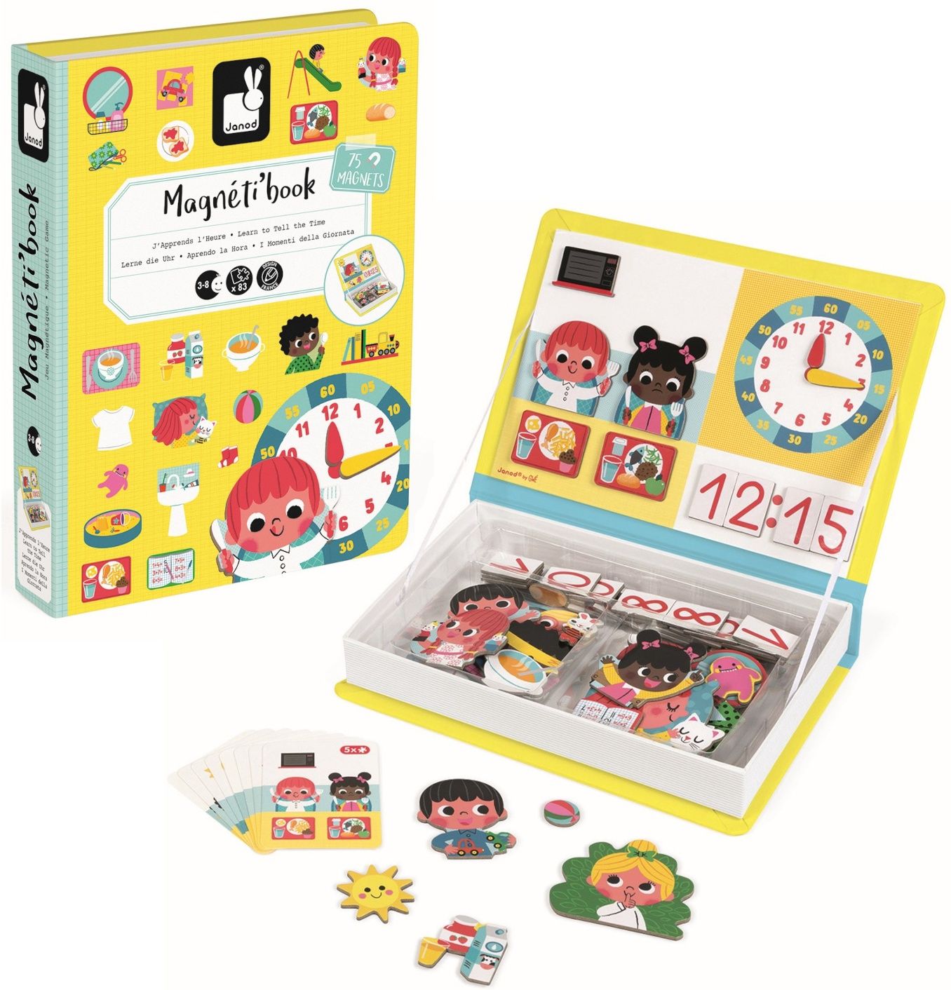 Magnéti&#39;book / J&#39;apprends l&#39;heure