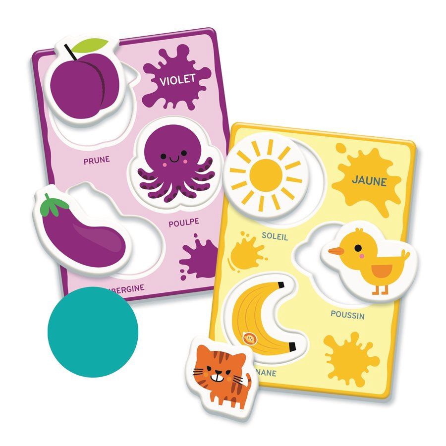 Montessori - Les mots et les couleurs
