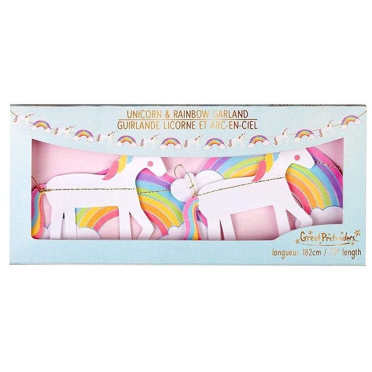 Guirlande licorne et Arc-En-Ciel