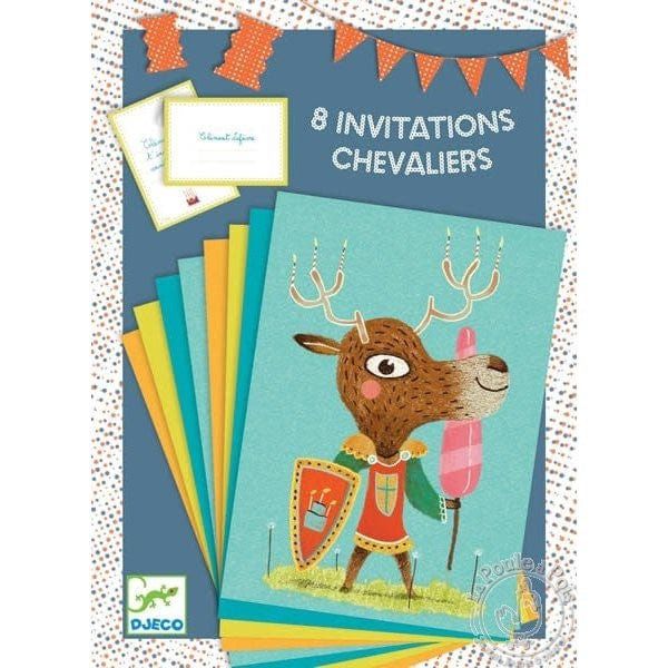 8 invitations chevaliers
