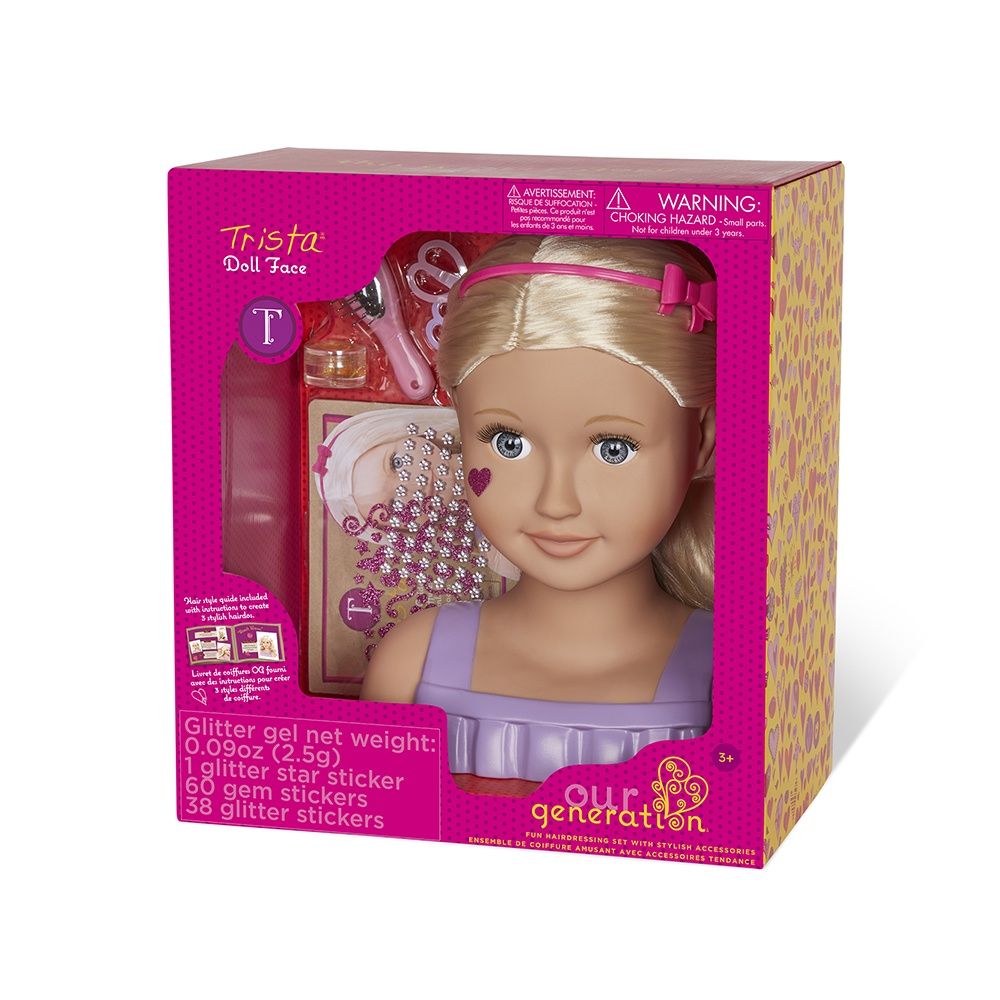 Poupée Og De Luxe - Trista Tête À Coiffer