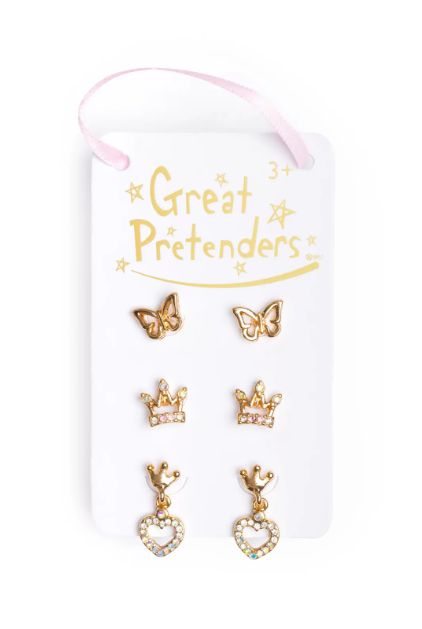 Boucles d&#39;oreilles - 3 Paires Percées