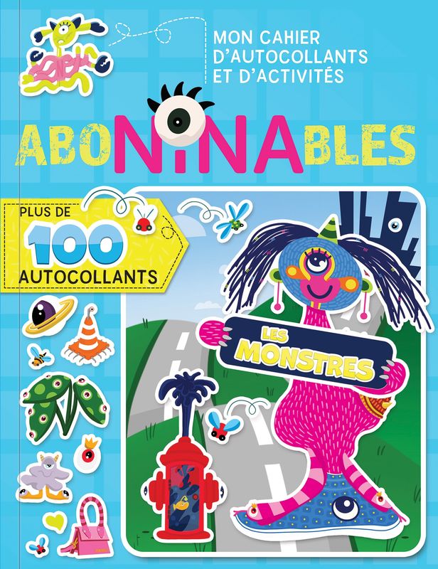 AboNINAbles - Mon cahier d&#39;autocollants / activités