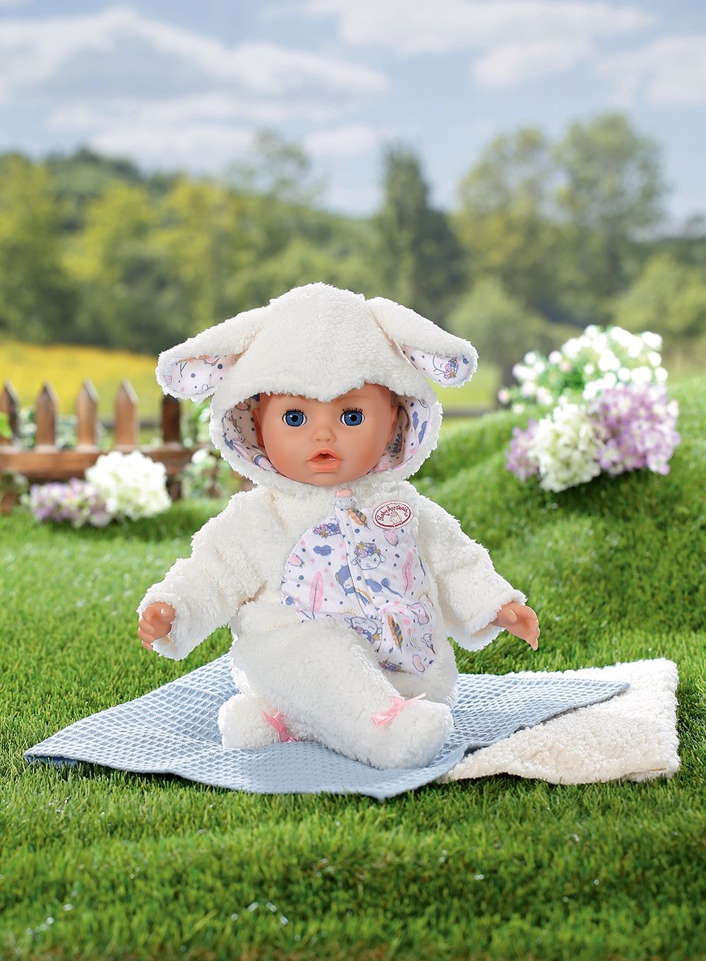 Pyjama Mouton pour poupée (43 cm)