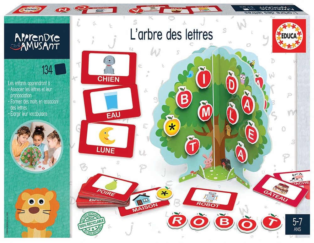Apprendre c&#39;est amusant - L&#39;arbre des lettres (VF)