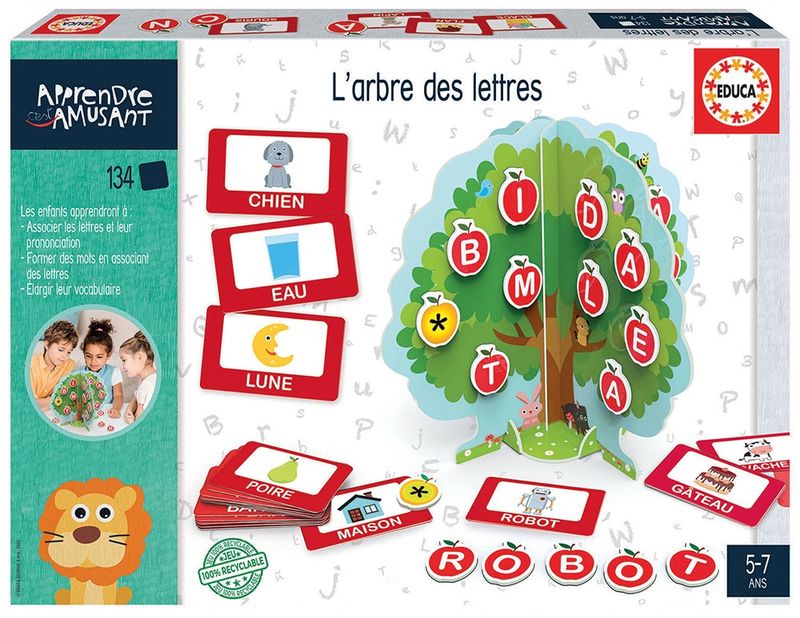 Apprendre c&#39;est amusant - L&#39;arbre des lettres (VF)