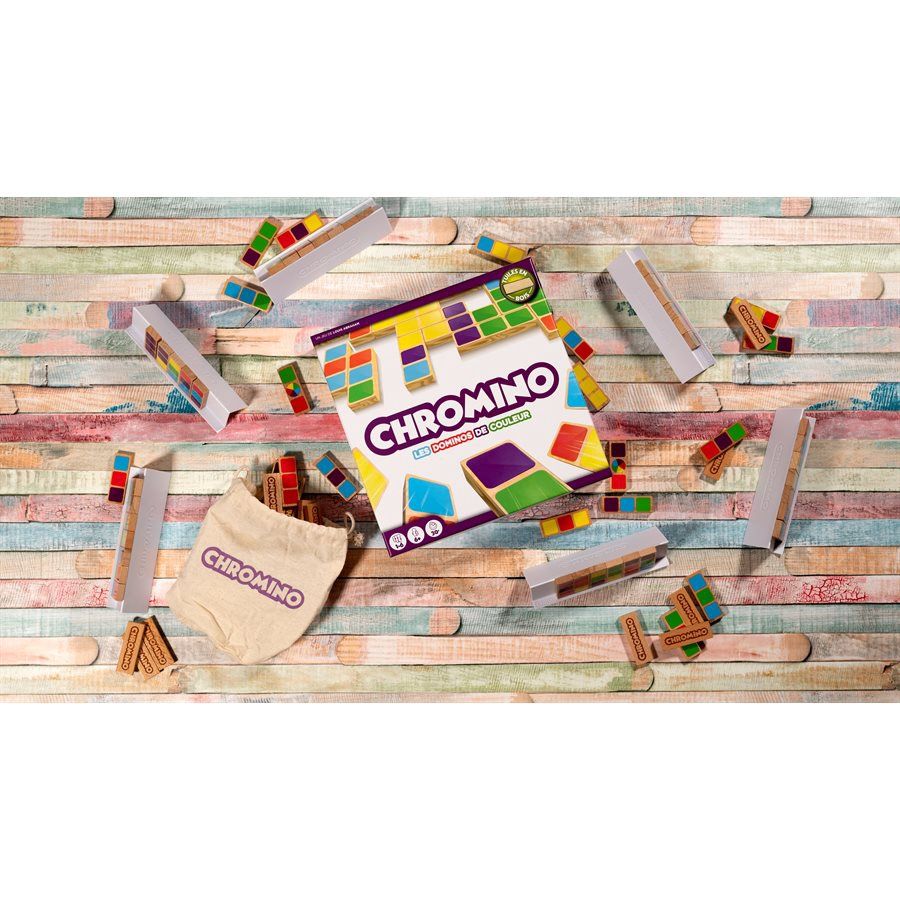 Chromino - Version en Bois