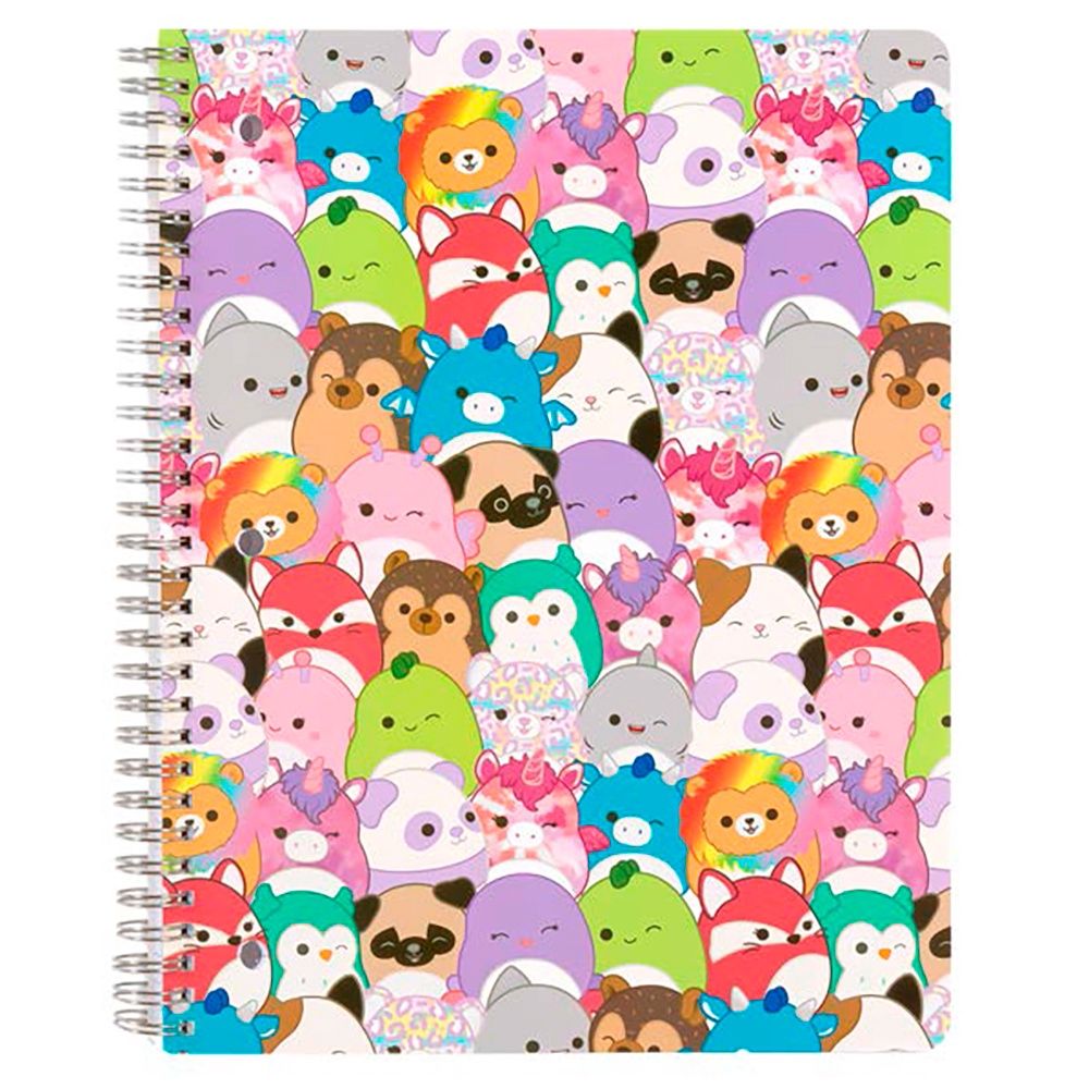 Squishmallows - Cahier spirale ligné