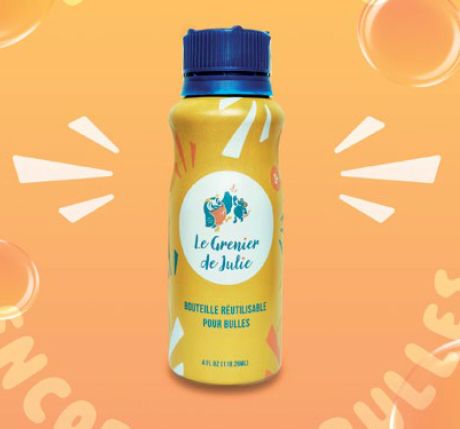 Bouteille Réutilisable pour Bulles