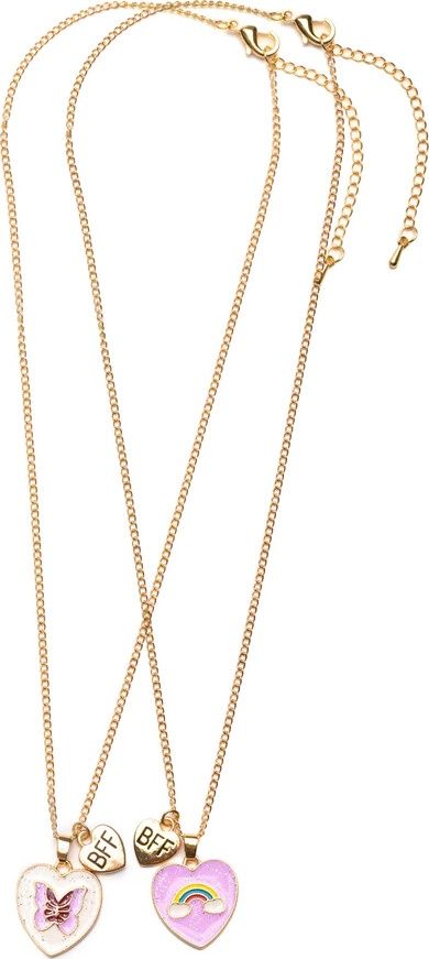 Collier Bff Arc-En-Ciel / Papillon
