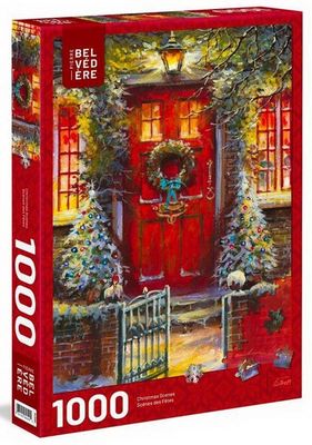 Casse-tête 1000 morceaux - La porte rouge