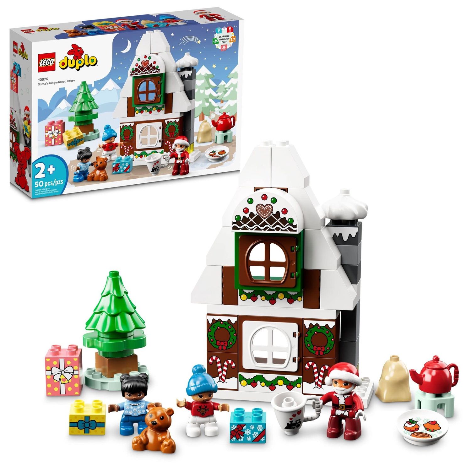 10976 / Maison du Père Noël en pain d&#39;épices