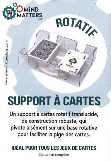Support rotatif pour cartes