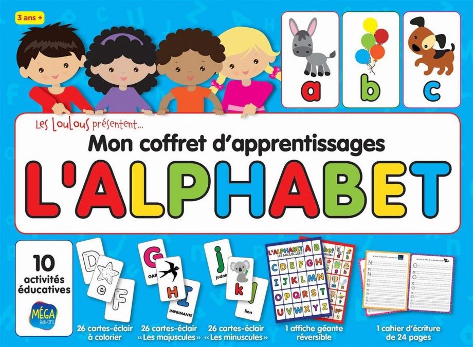 Mon coffret d&#39;apprentissages - L&#39;Alphabet