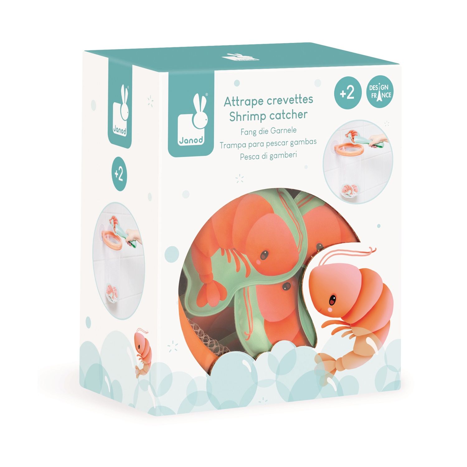 Attrape crevettes du bain