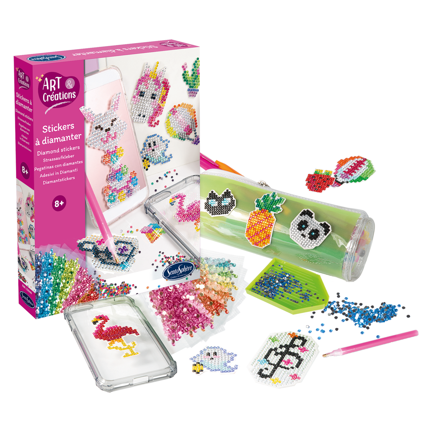Stickers à diamanter