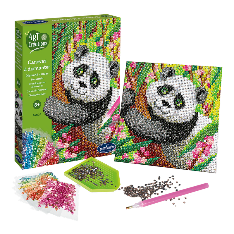 Canevas à diamanter - Panda
