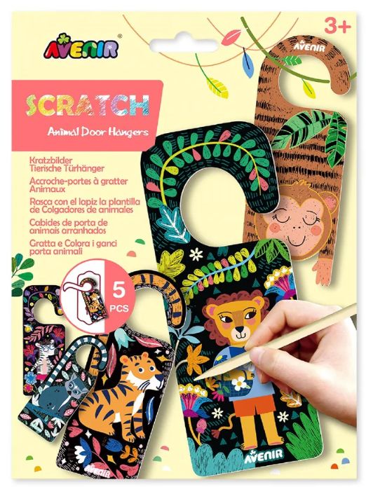 Marque-pages / Accroche-porte à gratter