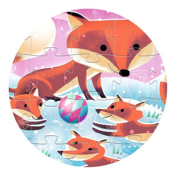 C.T. - Puzzle Silhouette / Ginger, Petit Renard (24 mcx)