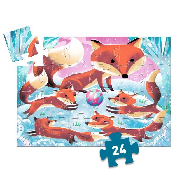 C.T. - Puzzle Silhouette / Ginger, Petit Renard (24 mcx)