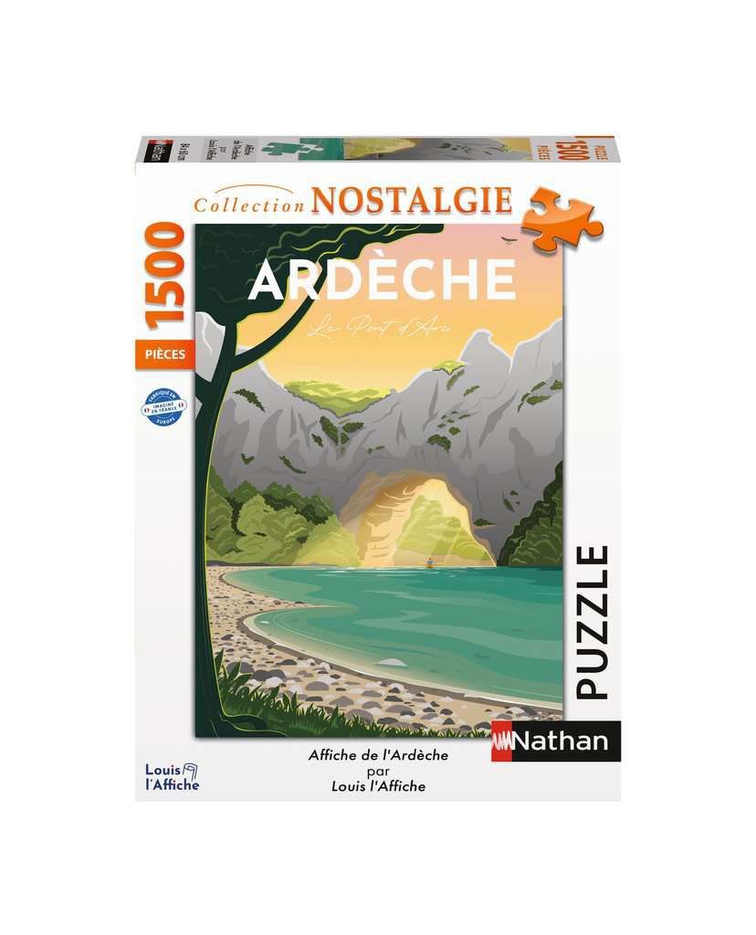 C.T. - Affiche de l&#39;Ardeche (1500 mcx)