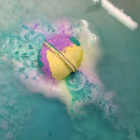 Bombe de bain moussante
