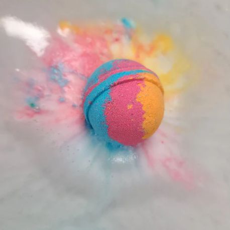 Bombe de bain moussante