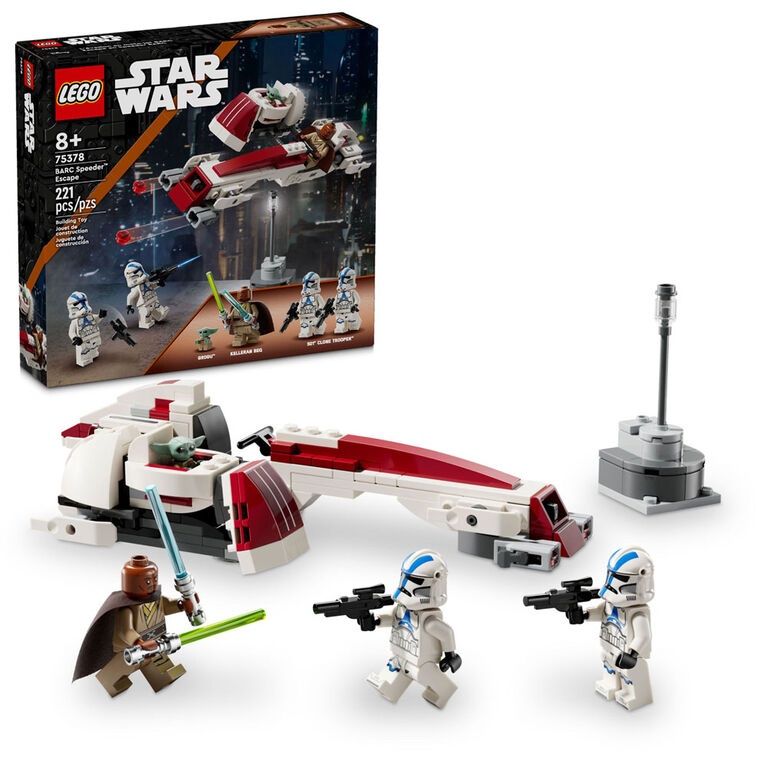 75378 / L’évasion en Speeder™ BARC