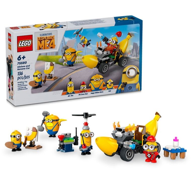 75580 / Les Minions et la voiture-banane
